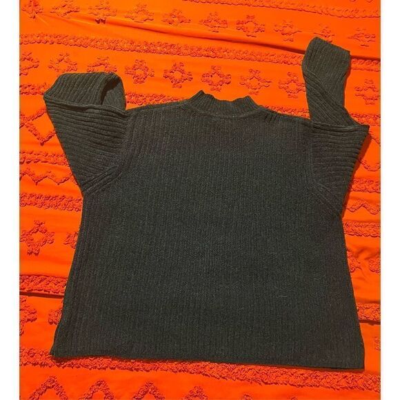 Vintage Spiegel women 2x. Creamy blue sweater big comfy cozy soft ribbed - Picture 10 of 15